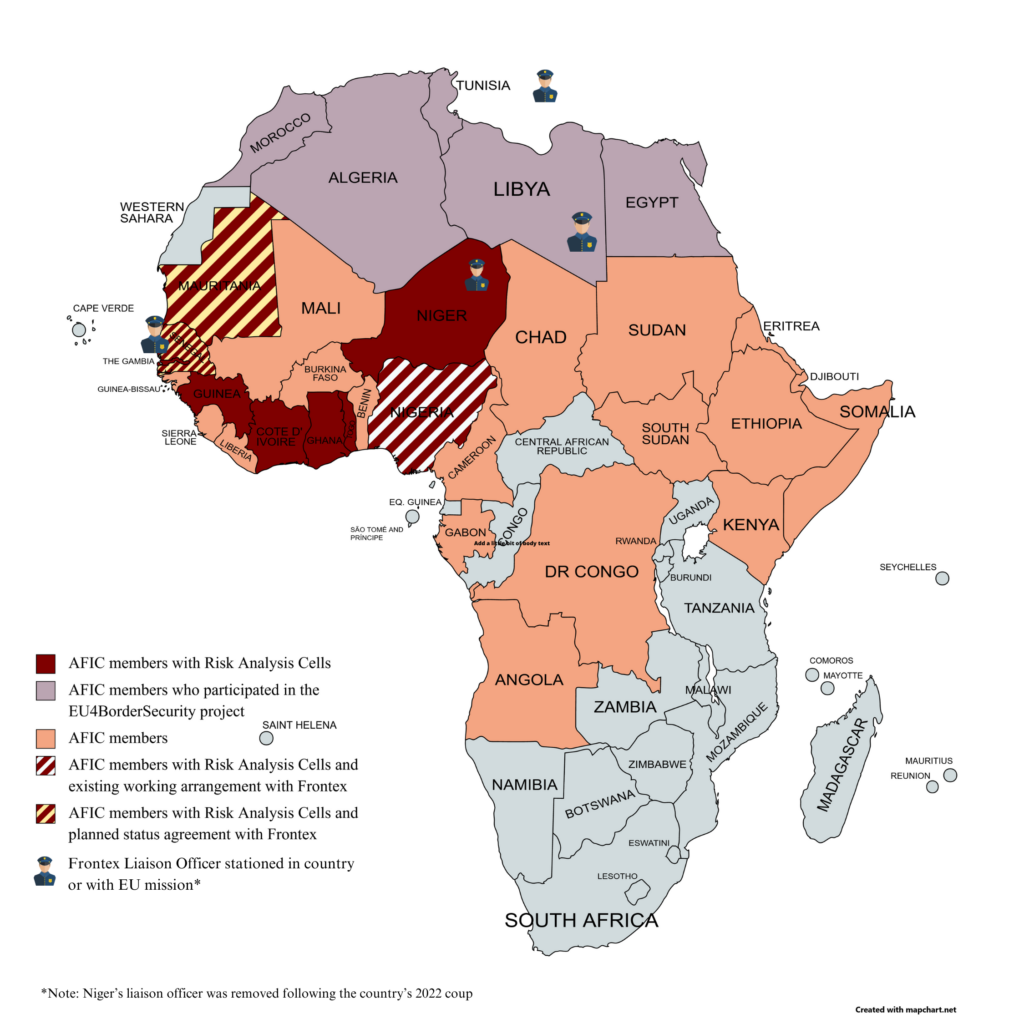 Frontex activities in Africa